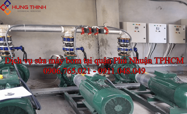 Sửa chữa máy bơm nước tại quận Phú Nhuận
